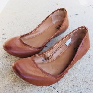 Target Mossimo Brown Flats Size 8